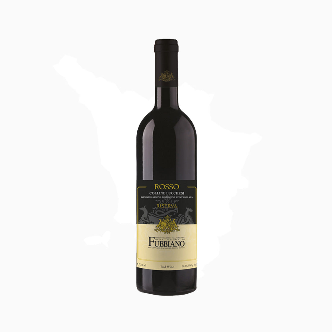 Fubbiano Rosso D.O.C. Riserva Colline Lucchesi Fattoria Fubbiano